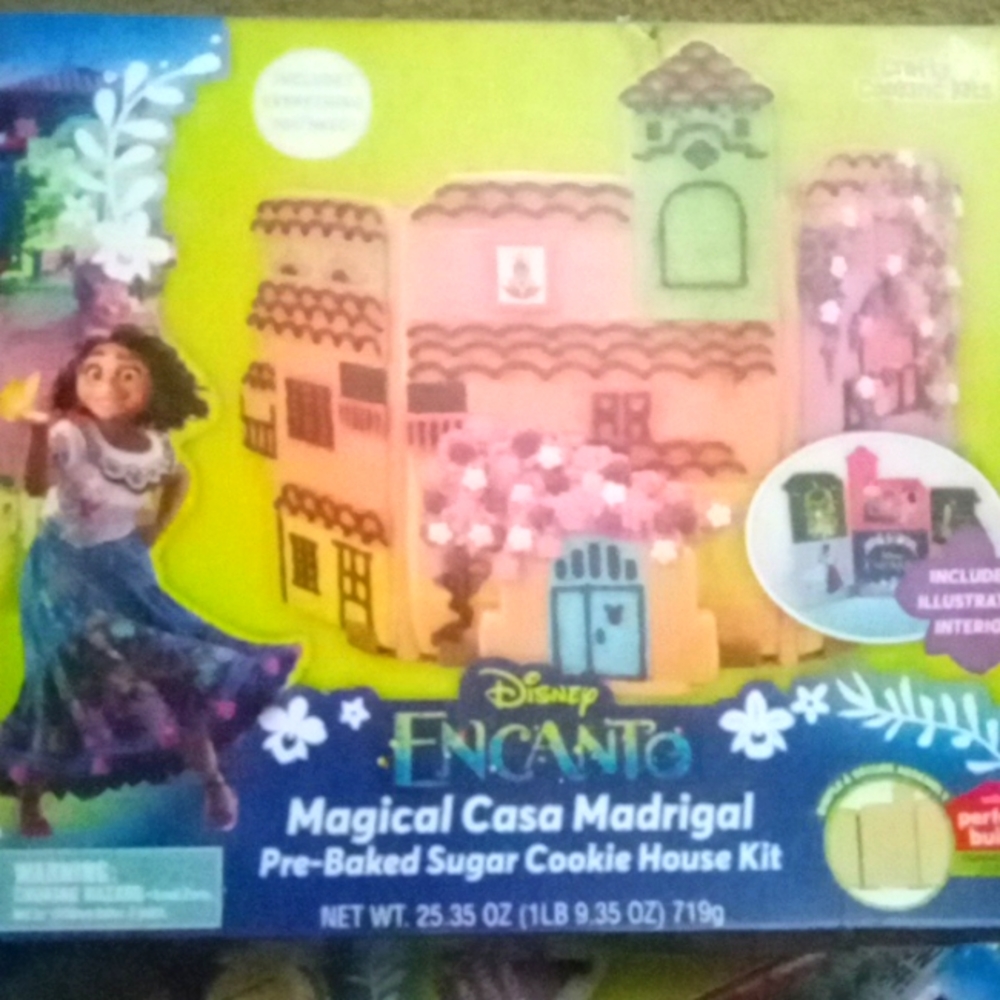 Disney Encanto pre baked sugar cookie house kit